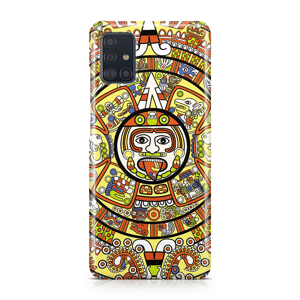 Mayan Calendar Galaxy A51 / A71 Case