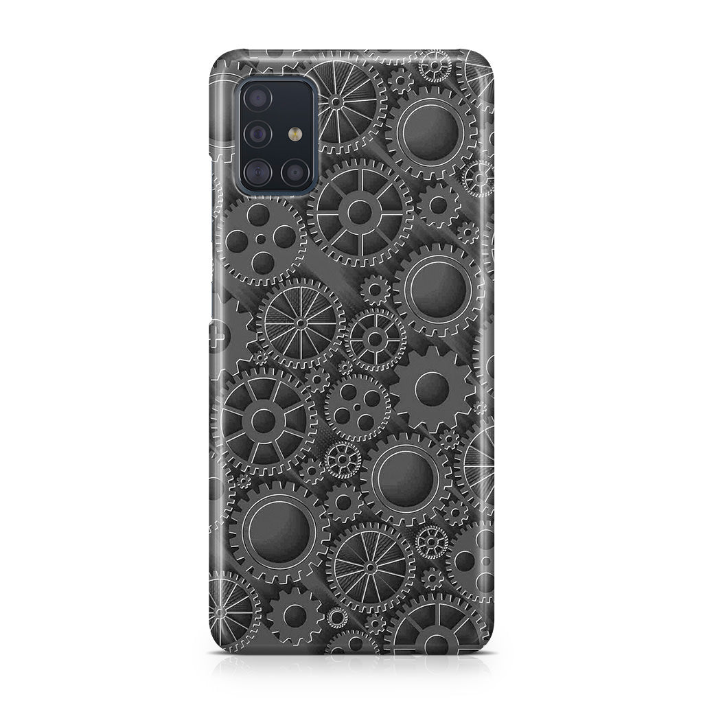 Mechanical Gears Galaxy A51 / A71 Case