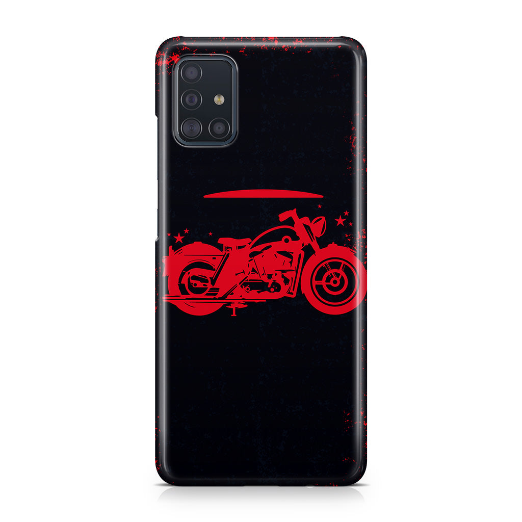 Motorcycle Red Art Galaxy A51 / A71 Case