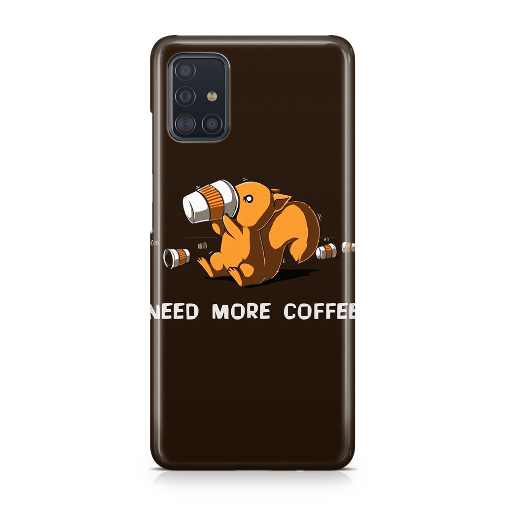 Need More Coffee Programmer Story Galaxy A51 / A71 Case