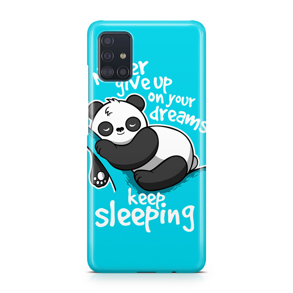 Panda Keep Sleeping Galaxy A51 / A71 Case