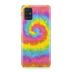 Pastel Rainbow Tie Dye Galaxy A51 / A71 Case