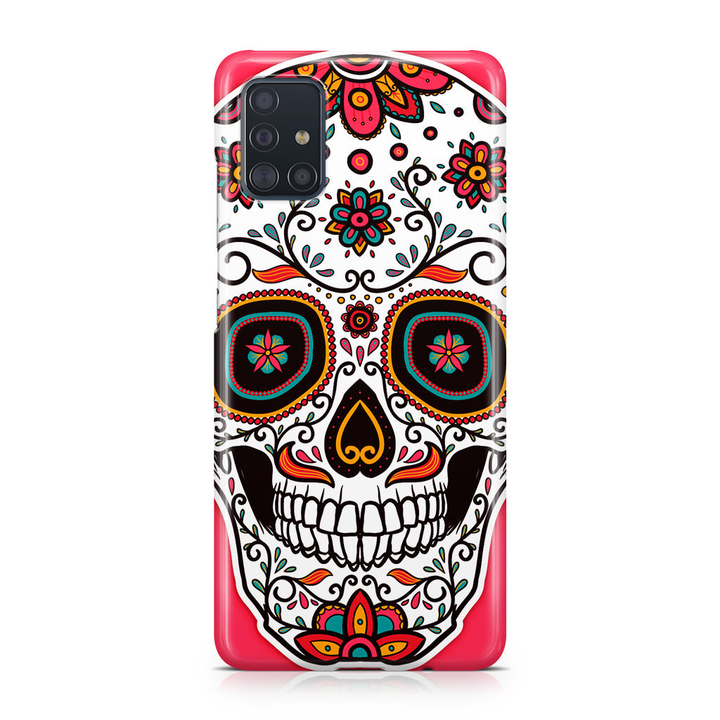 Pink Sugar Skull Galaxy A51 / A71 Case