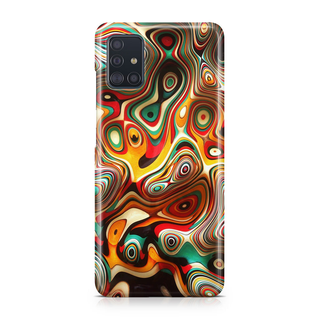 Plywood Art Galaxy A51 / A71 Case