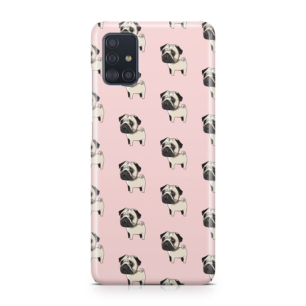 Pugs Pattern Galaxy A51 / A71 Case