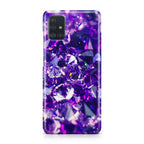 Purple Crystal Galaxy A51 / A71 Case