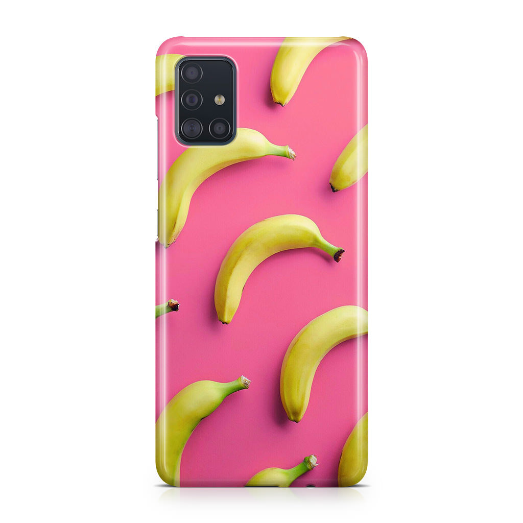 Real Bananas Fruit Pattern Galaxy A51 / A71 Case