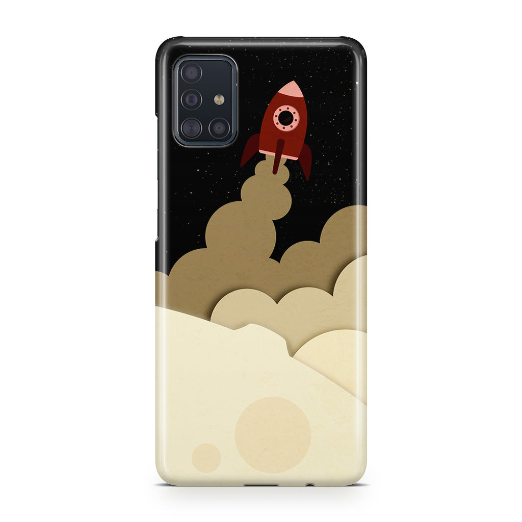 Rocket Ship Galaxy A51 / A71 Case