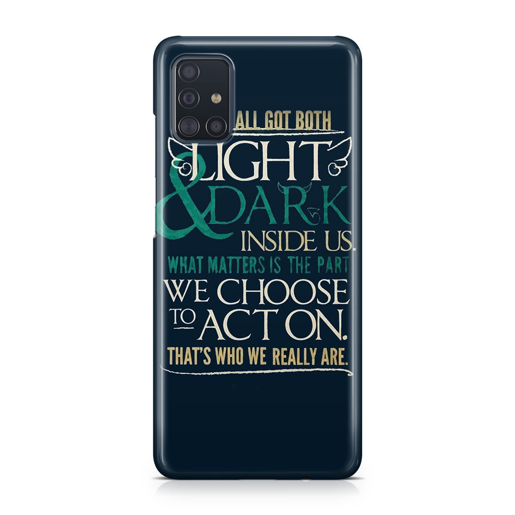 Sirius Black Quotes Galaxy A51 / A71 Case