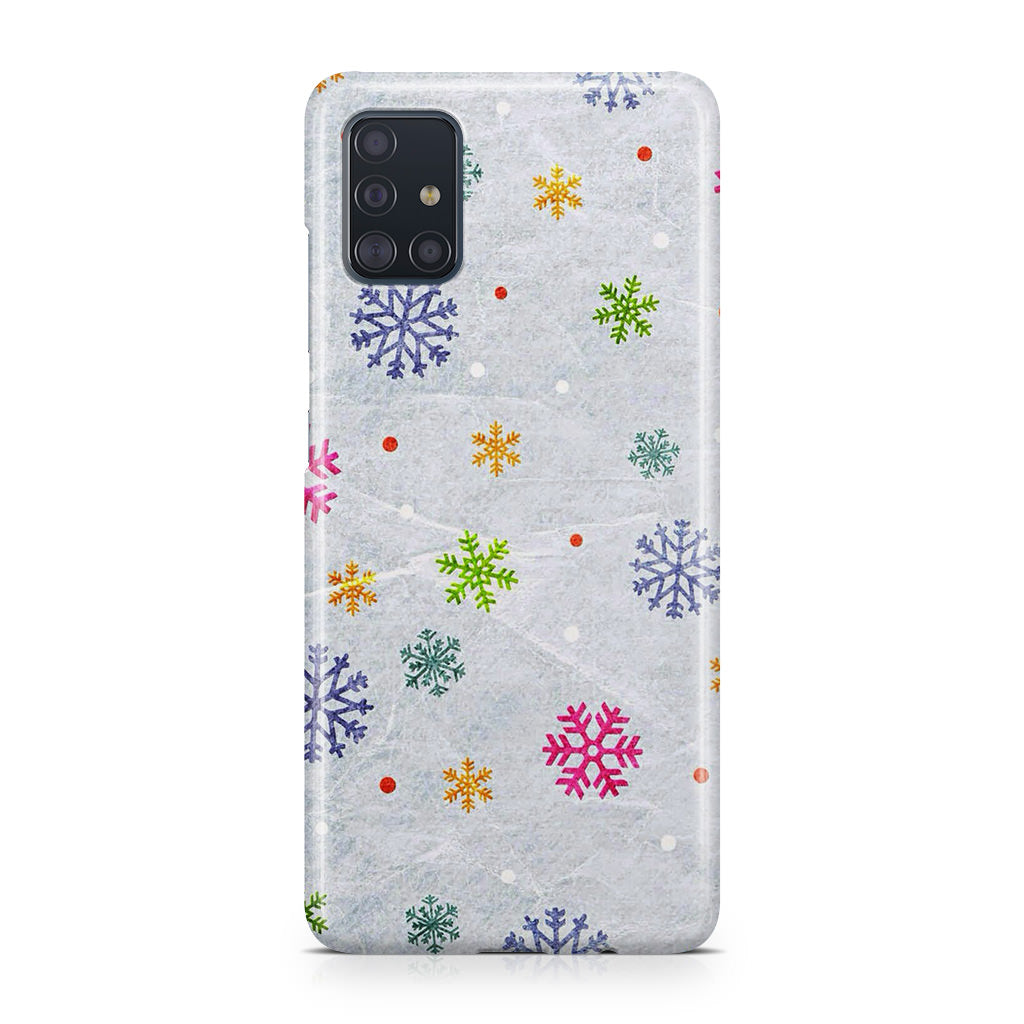 Snowflake Galaxy A51 / A71 Case