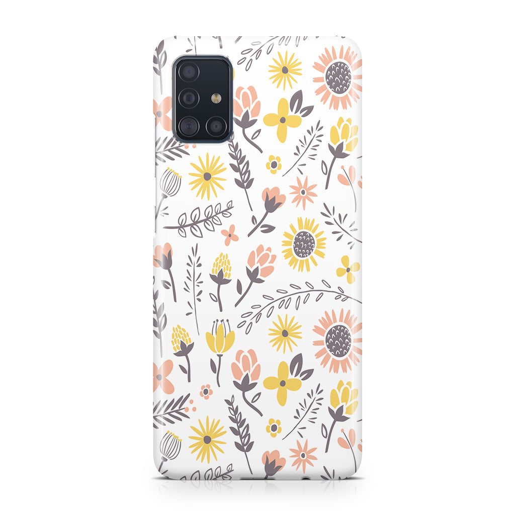 Spring Things Pattern Galaxy A51 / A71 Case