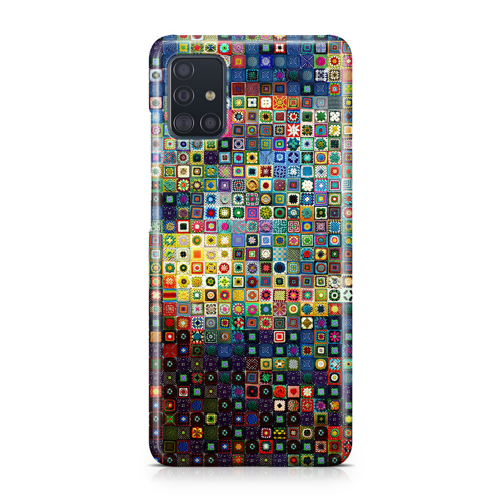 Starry Night Tiles Galaxy A51 / A71 Case