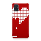 Tetris Heart Galaxy A51 / A71 Case