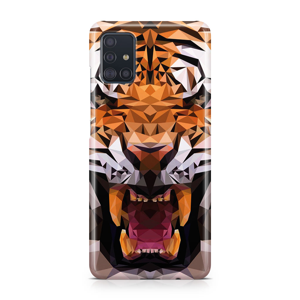 Tiger Polygon Galaxy A51 / A71 Case