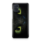 Toothless Dragon Eyes Close Up Galaxy A51 / A71 Case