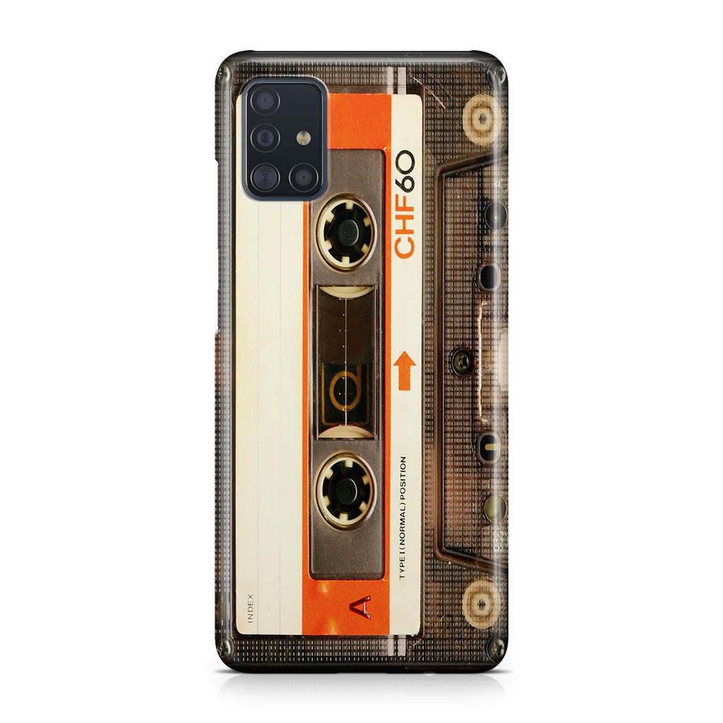 Vintage Audio Cassette Galaxy A51 / A71 Case