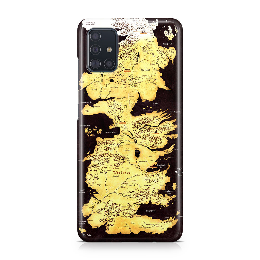 Westeros Map Galaxy A51 / A71 Case