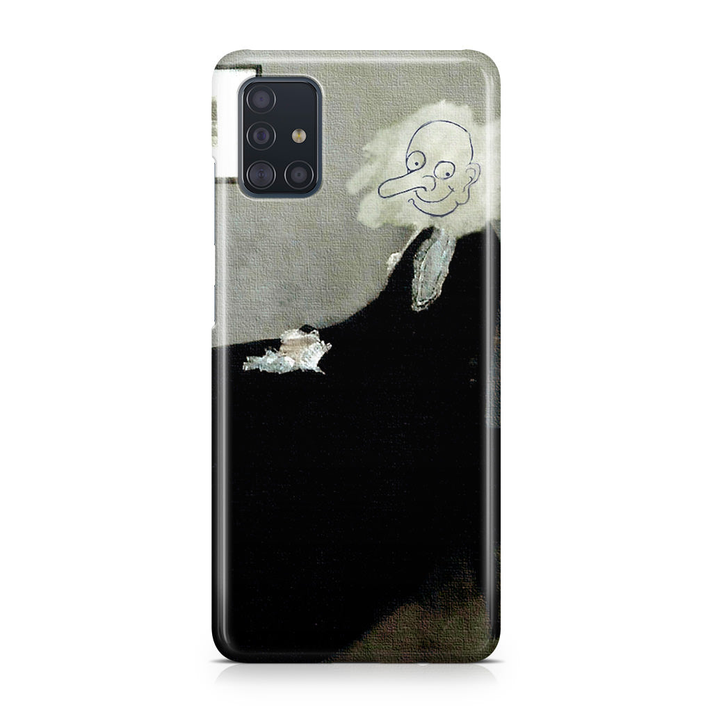 Whistler's Mother by Mr. Bean Galaxy A51 / A71 Case