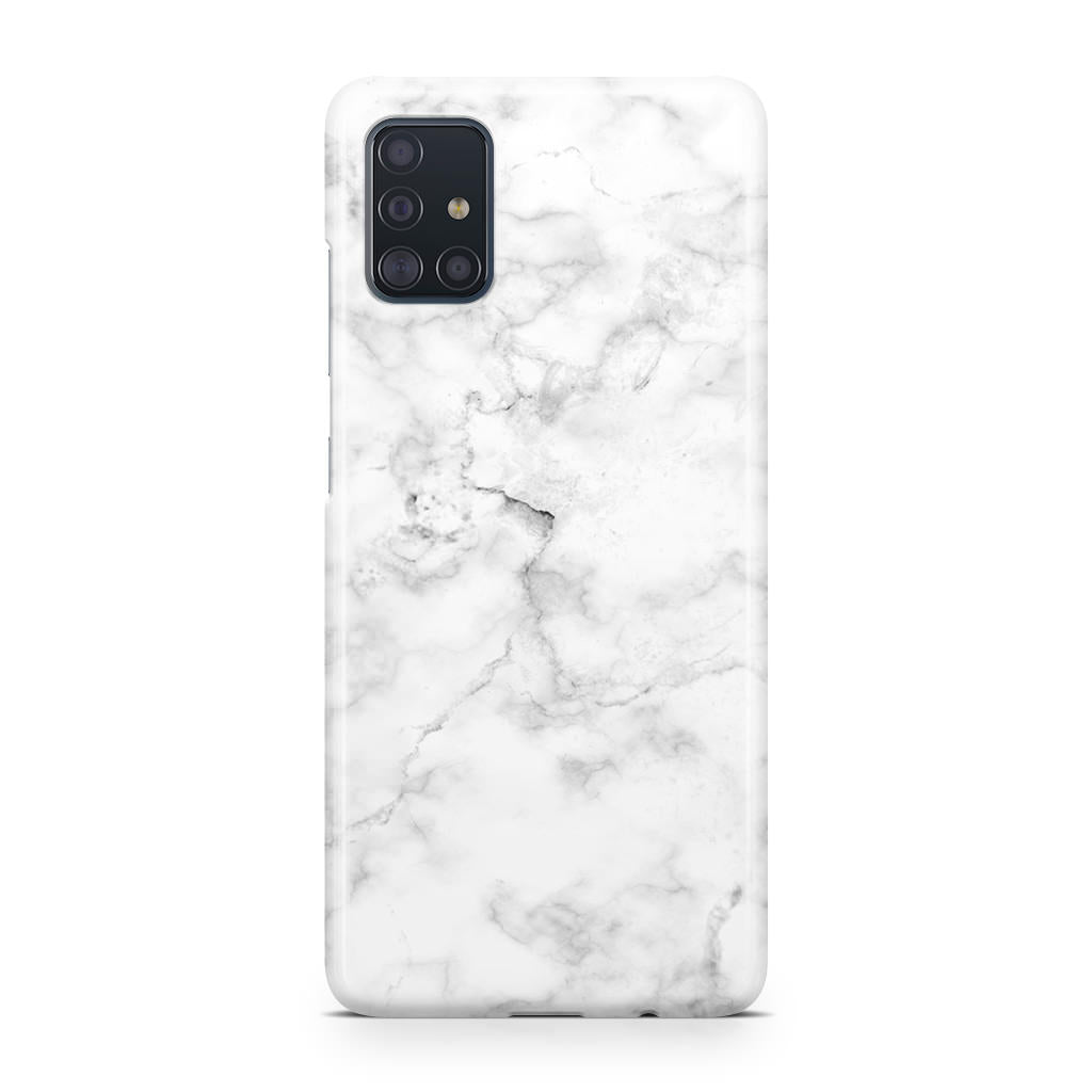 White Marble Galaxy A51 / A71 Case