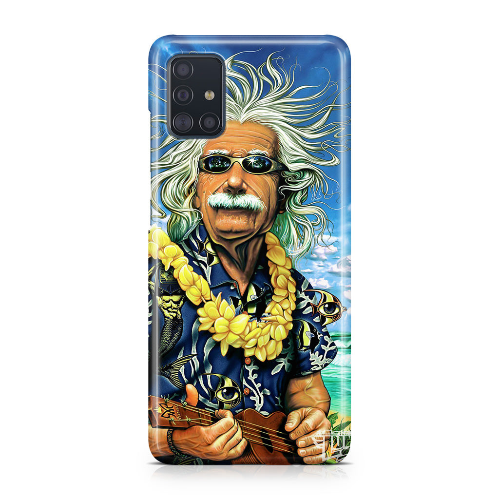 Albert Enstein On Vacation Galaxy A51 / A71 Case