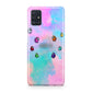 Among Us Colorful Galaxy A51 / A71 Case