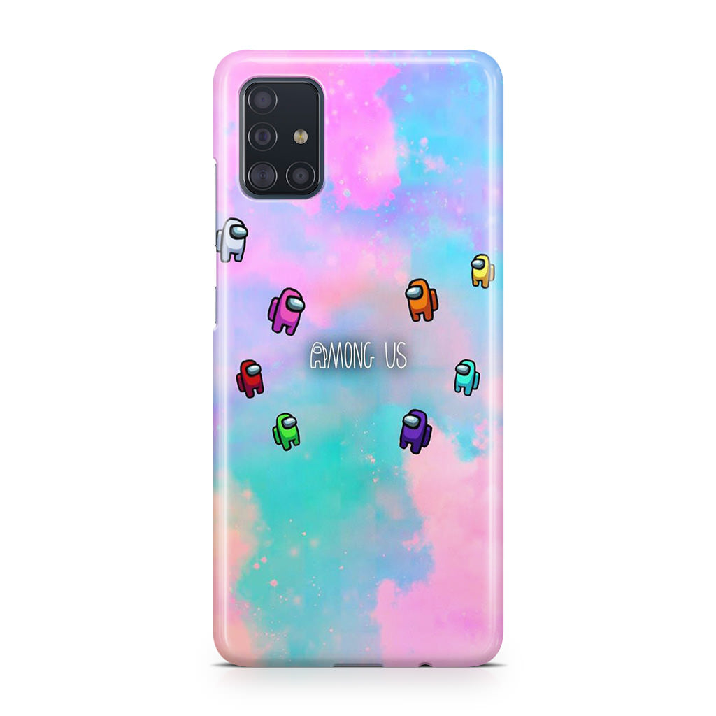 Among Us Colorful Galaxy A51 / A71 Case