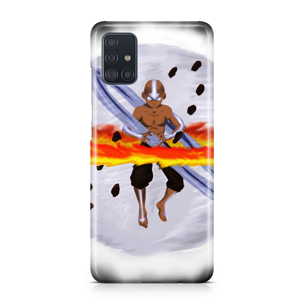 Avatar Aang Controls Four Elements Galaxy A51 / A71 Case