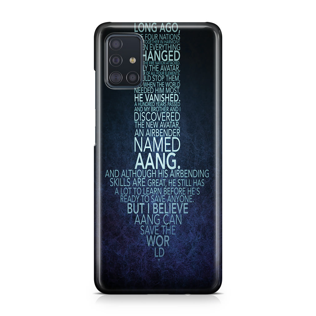 Avatar Quotes Galaxy A51 / A71 Case