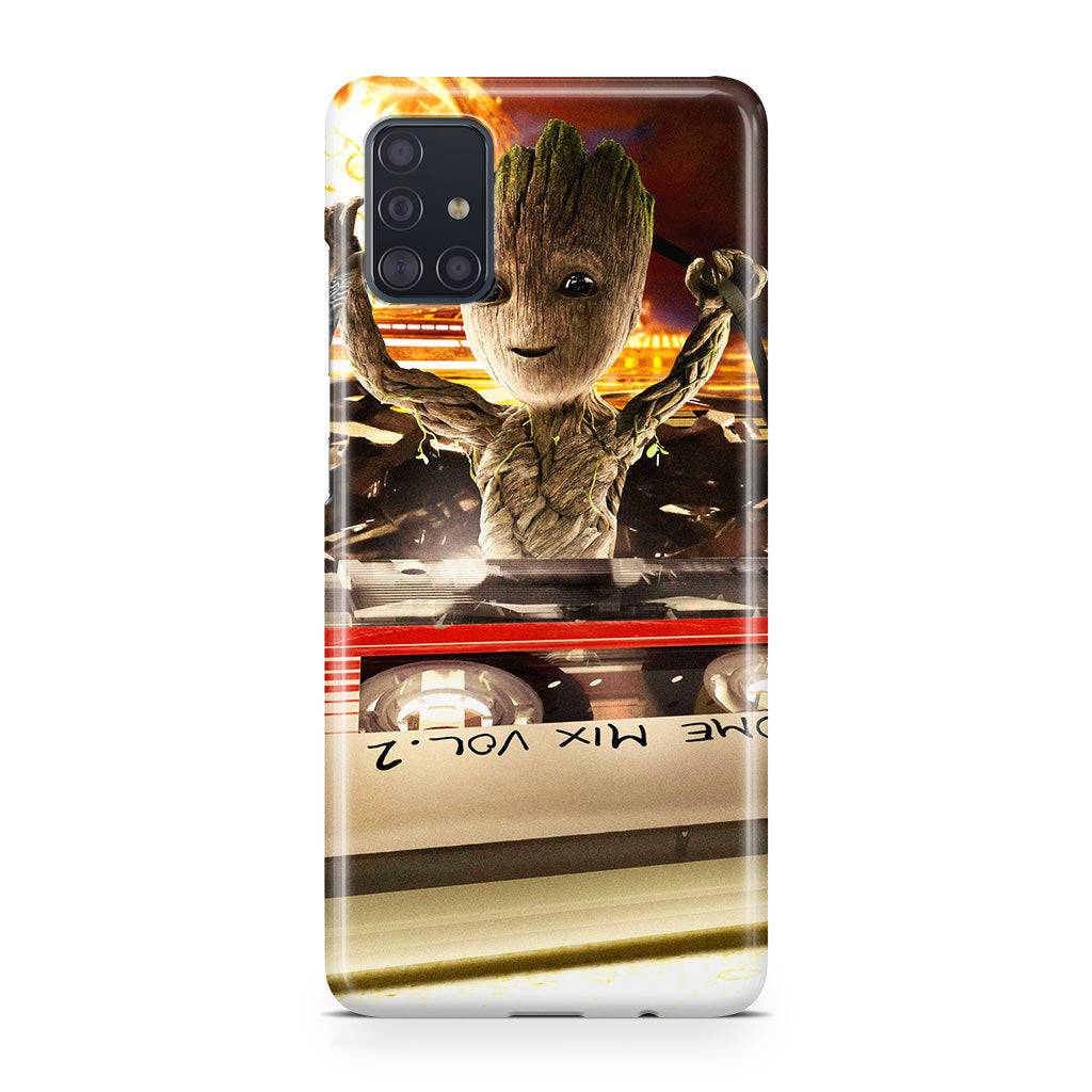 Baby Groot Mix Vol 2 Galaxy A51 / A71 Case