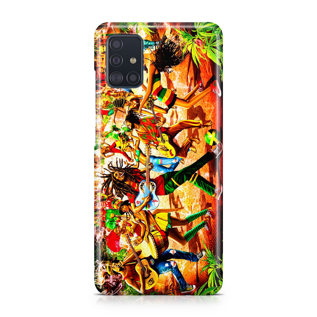 Bob Marley Reggae Galaxy A51 / A71 Case