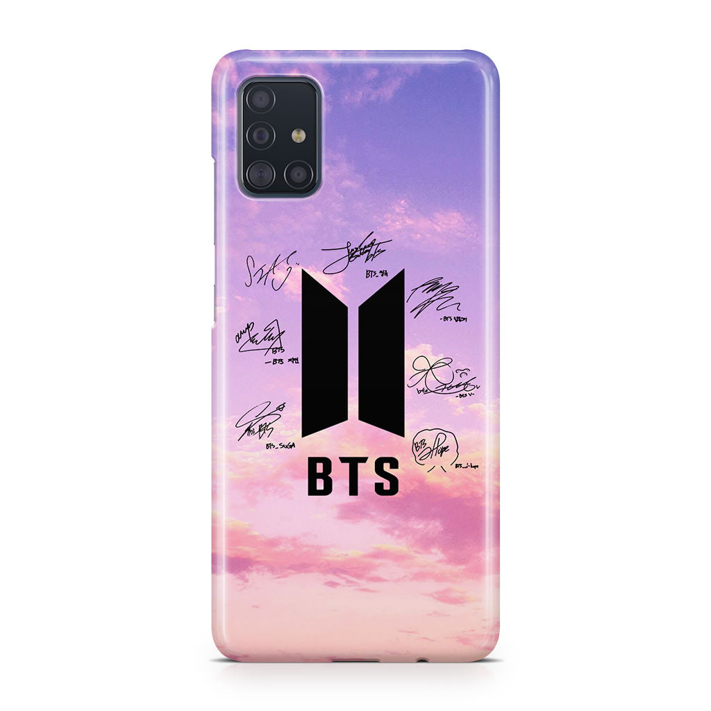 BTS Signature 2 Galaxy A51 / A71 Case