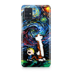 Calvin Art At Starry Night Galaxy A51 / A71 Case