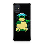 Cute Snorlax Umbrella Galaxy A51 / A71 Case