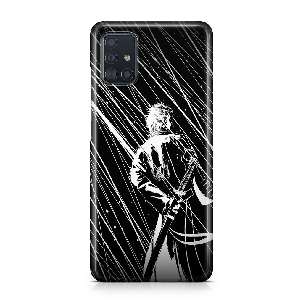 Vergil Black White Galaxy A51 / A71 Case