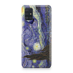 Dr Who Tardis In Van Gogh Starry Night Galaxy A51 / A71 Case