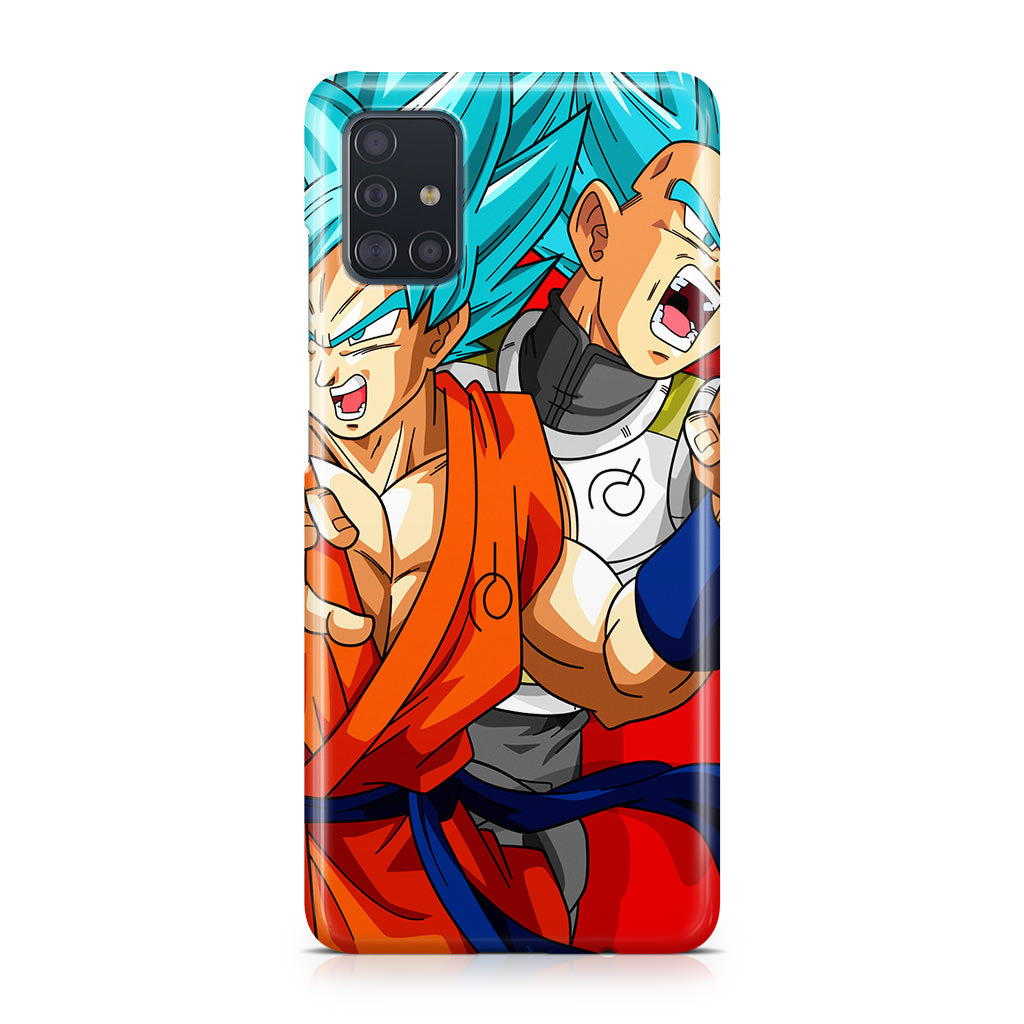 Dragon Ball Super SSGSS Goku And Vegeta Galaxy A51 / A71 Case