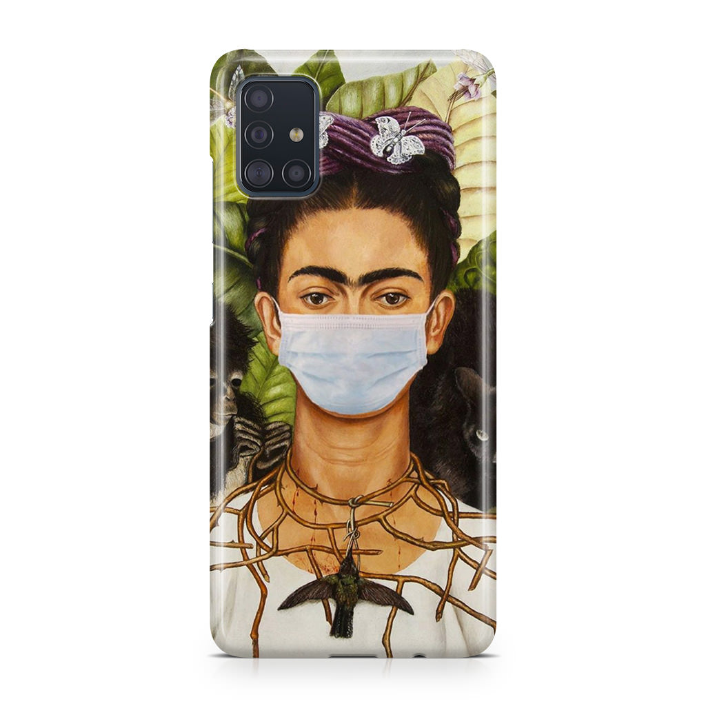 Frida Kahlo Wear Mask Galaxy A51 / A71 Case
