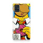 Homer Eats Donut Galaxy A51 / A71 Case