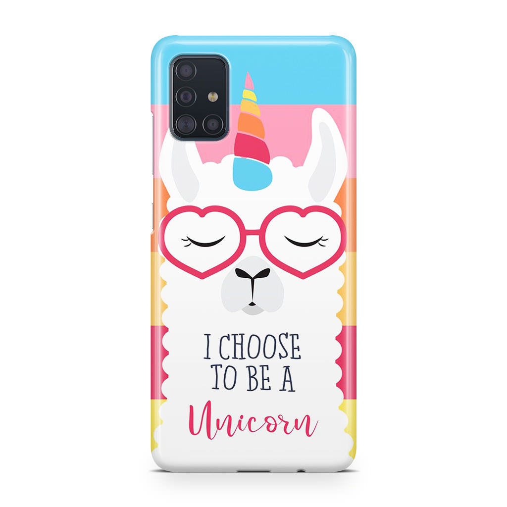 Llama Unicorn Galaxy A51 / A71 Case