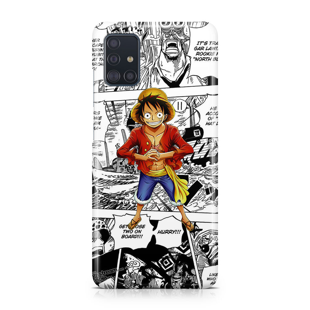 One Piece Luffy Comics Galaxy A51 / A71 Case
