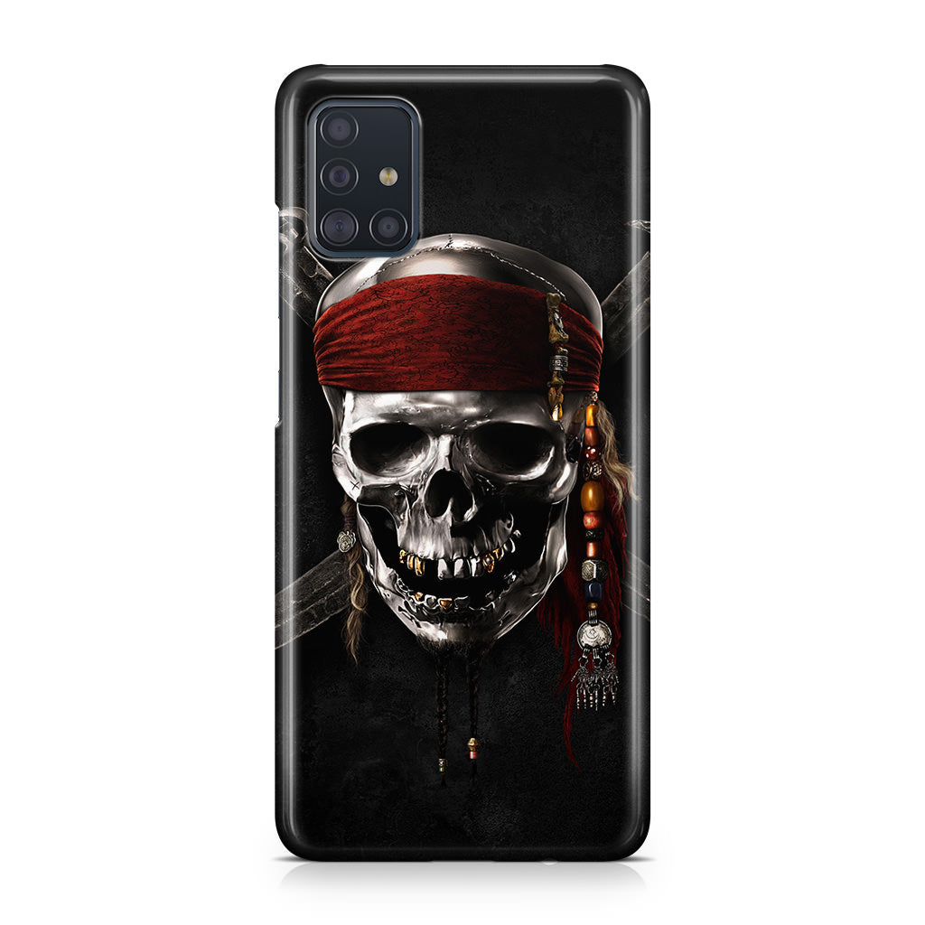 Pirates Of Carribean Skull Galaxy A51 / A71 Case