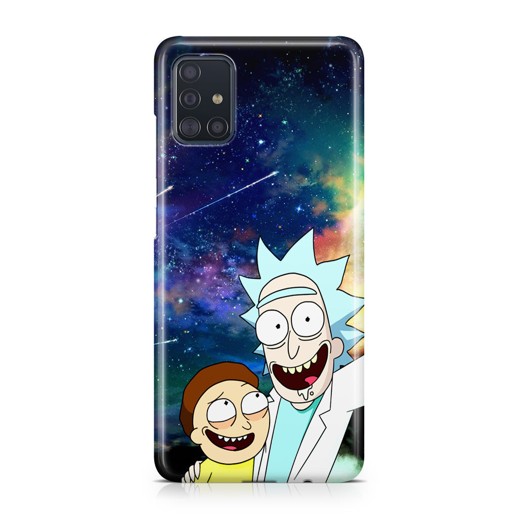 Rick And Morty In The Space Galaxy A51 / A71 Case