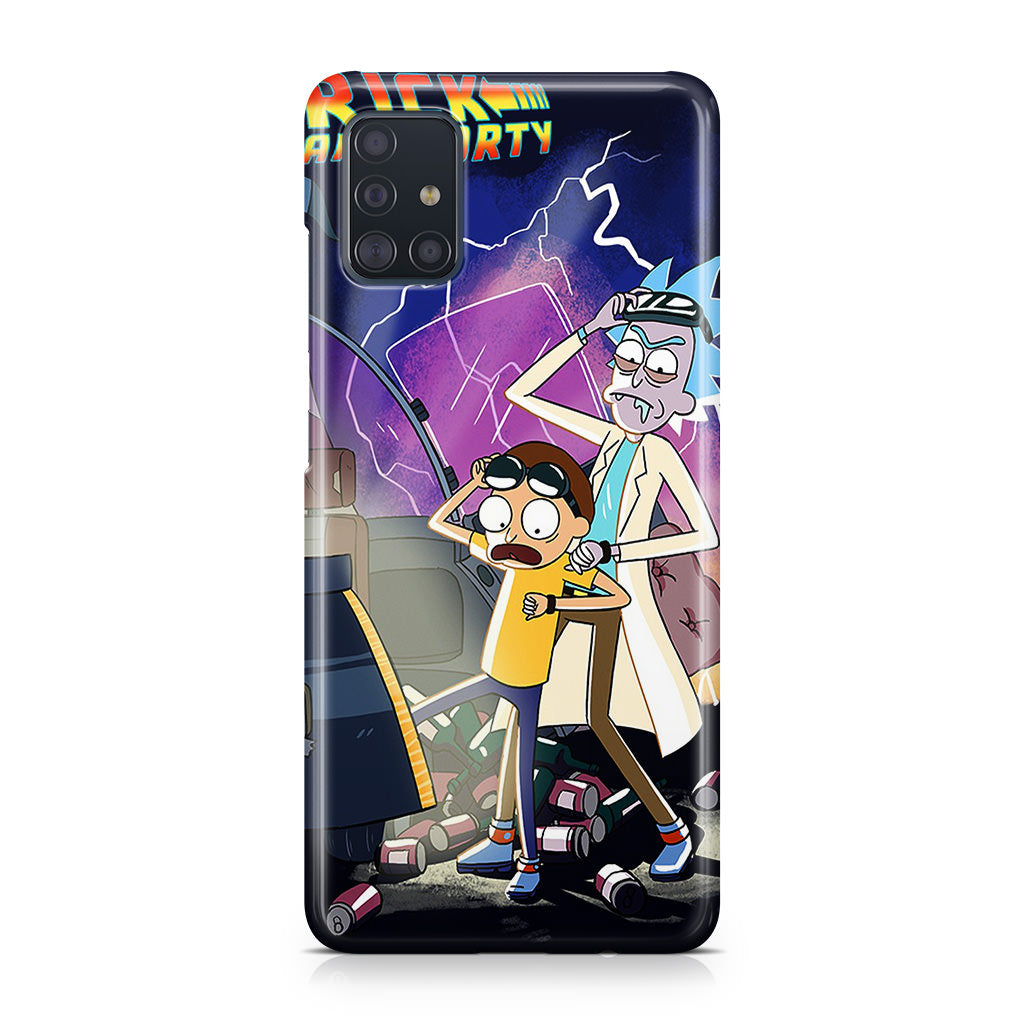 Rick And Morty Back To The Future Galaxy A51 / A71 Case