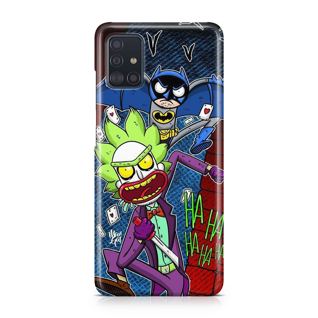 Rick And Morty Bat And Joker Clown Galaxy A51 / A71 Case