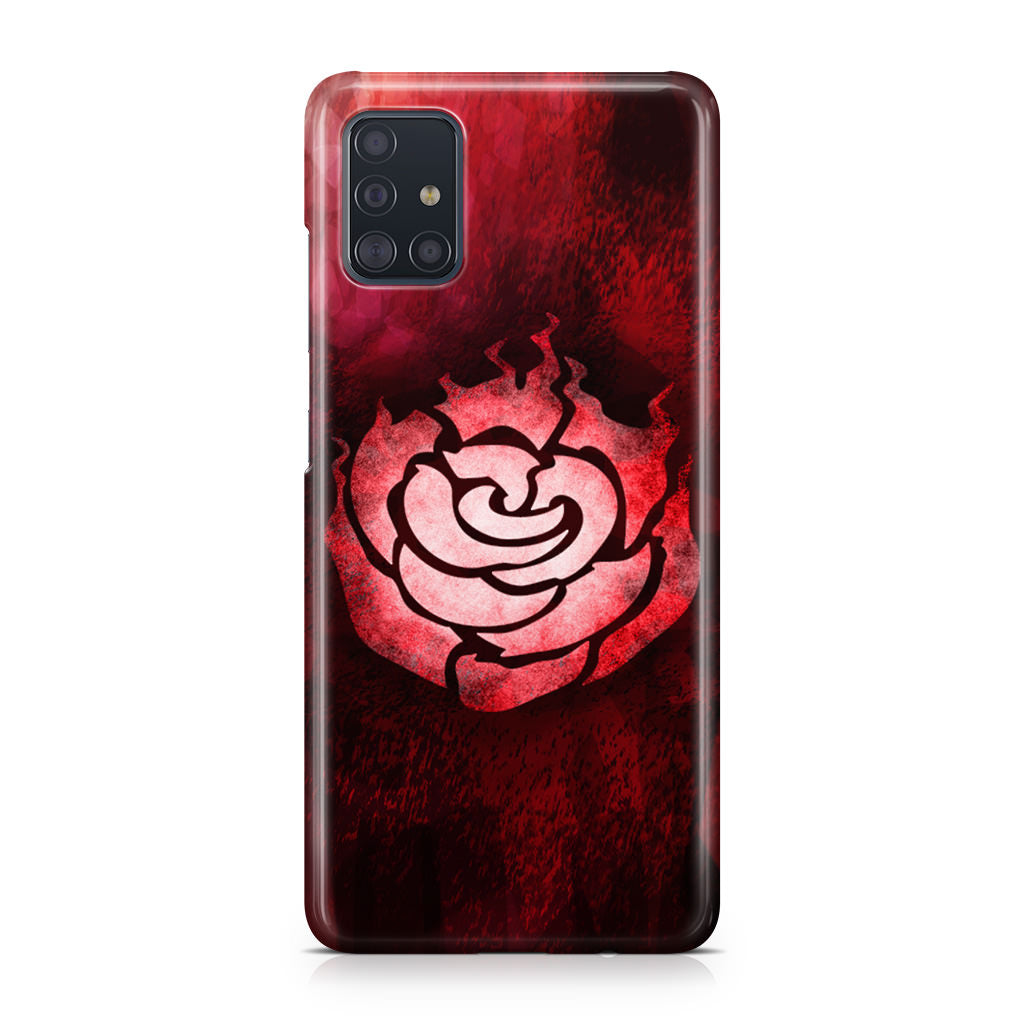 RWBY Ruby Rose Symbol Galaxy A51 / A71 Case