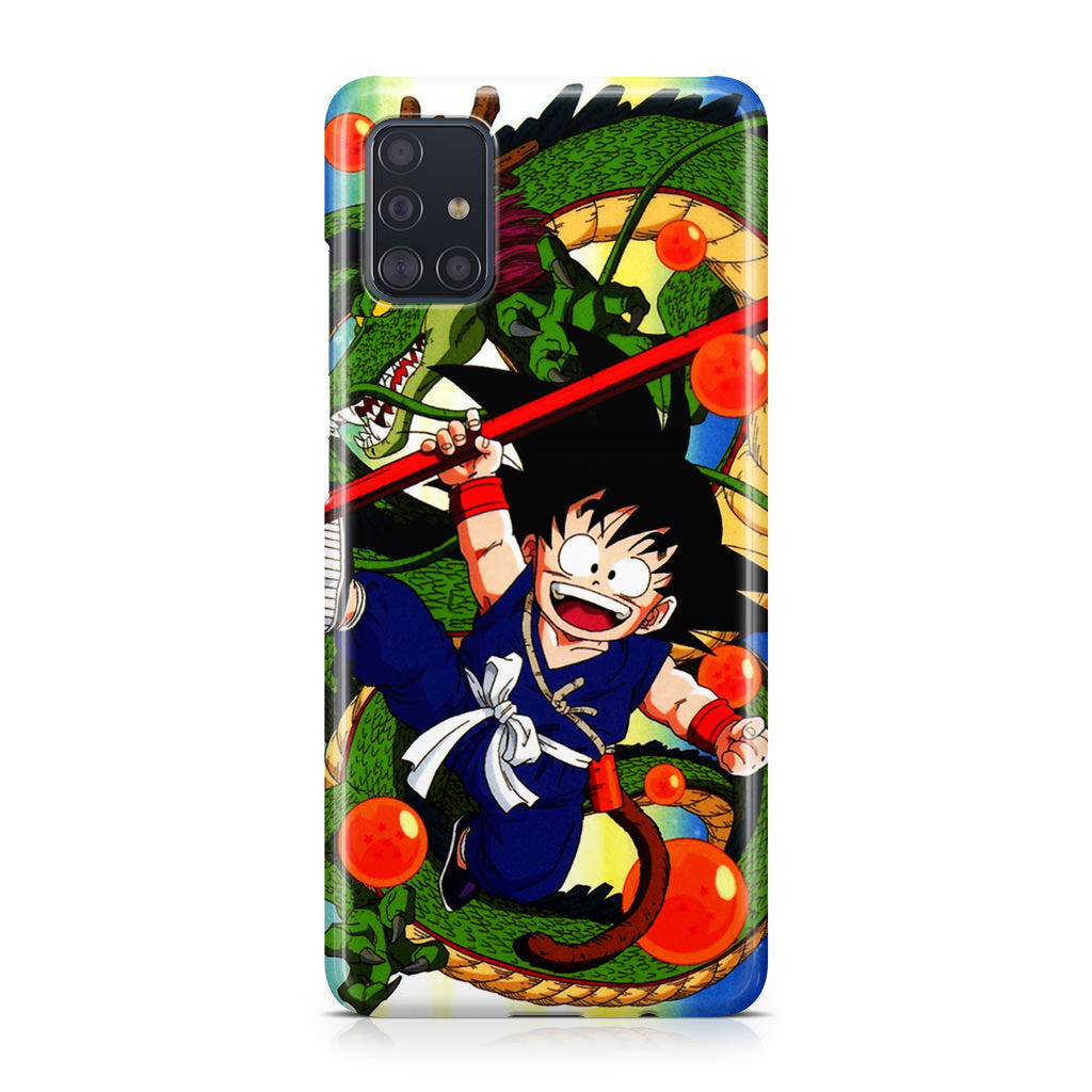 Shenlong And Little Goku Dragon Ball Galaxy A51 / A71 Case