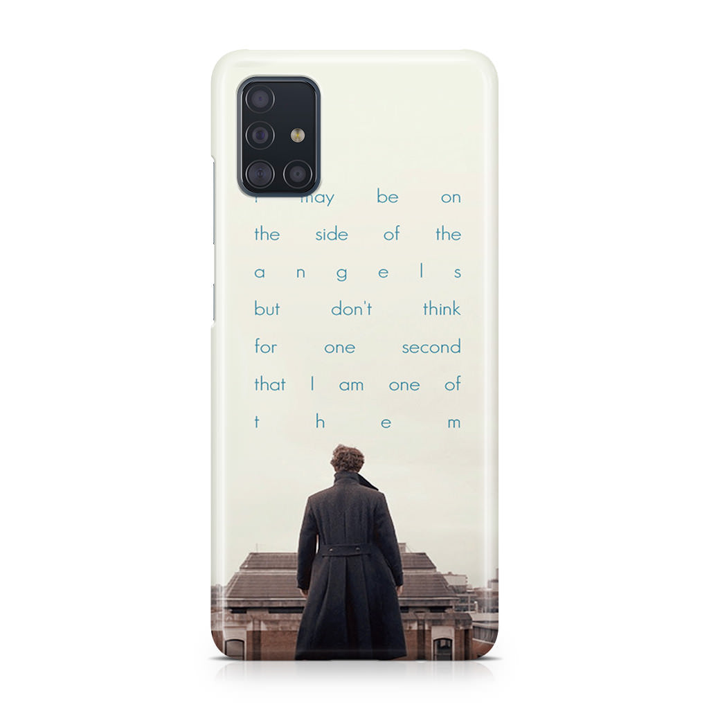 Sherlock Holmes Quote Galaxy A51 / A71 Case