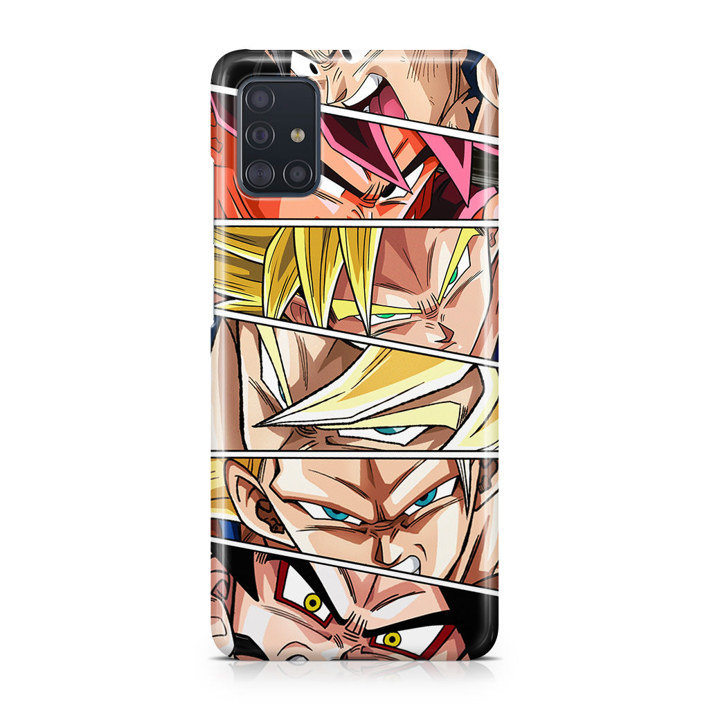 Son Goku Forms Galaxy A51 / A71 Case