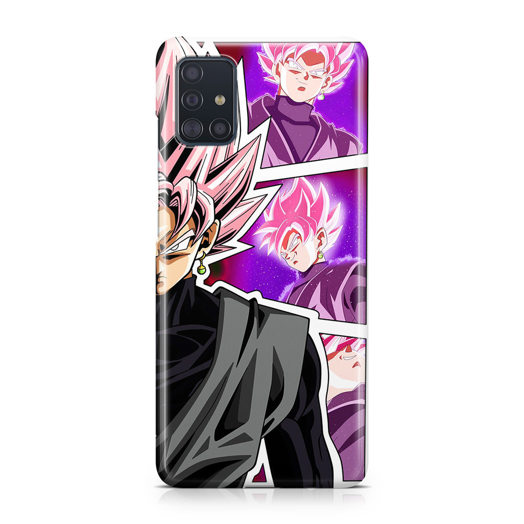 Super Goku Black Rose Collage Galaxy A51 / A71 Case