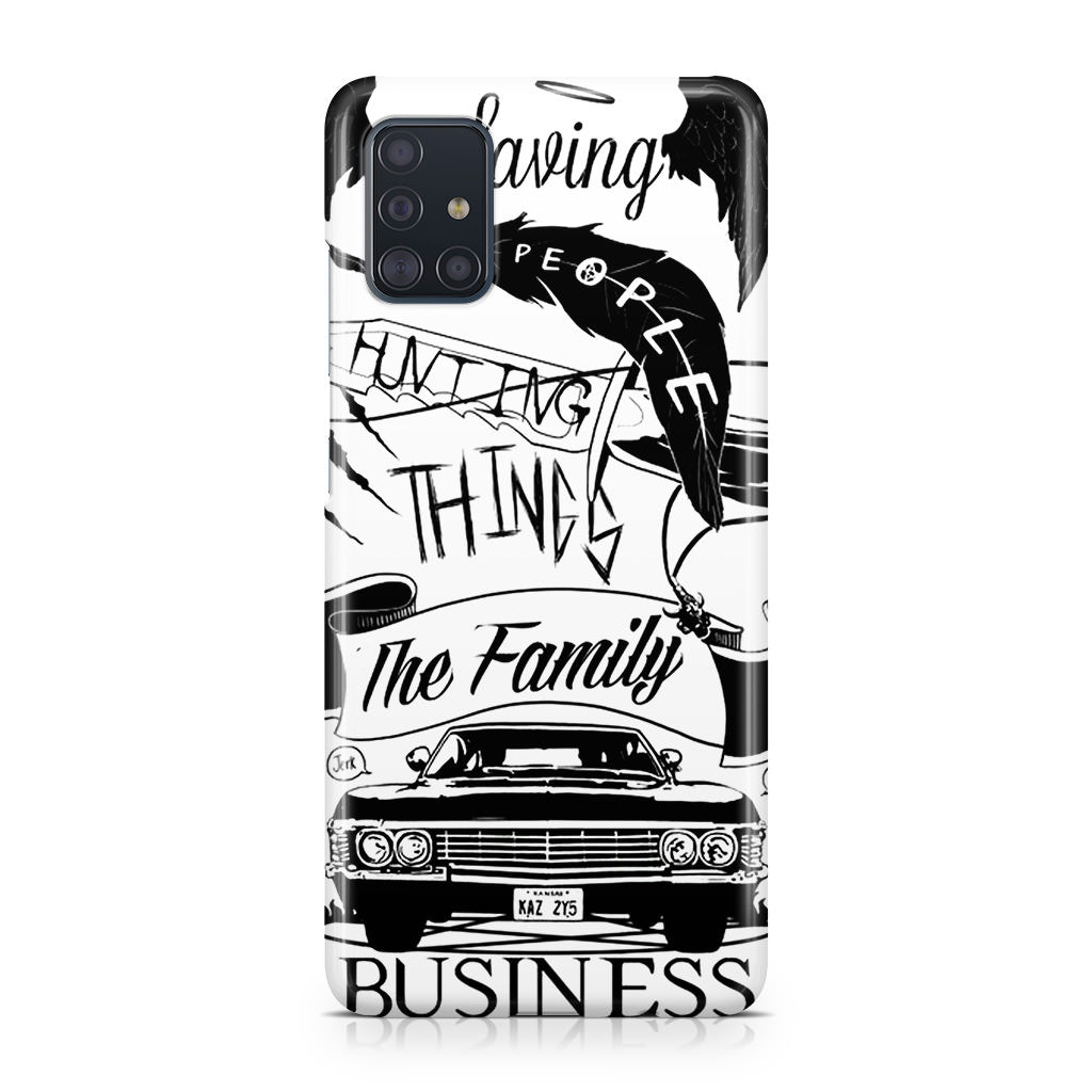 Supernatural Family Business Saving People Galaxy A51 / A71 Case